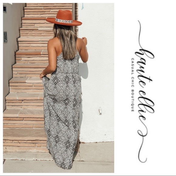 Bohemian Gangsta Printed Tank Maxi Dress - Picture 5 of 5